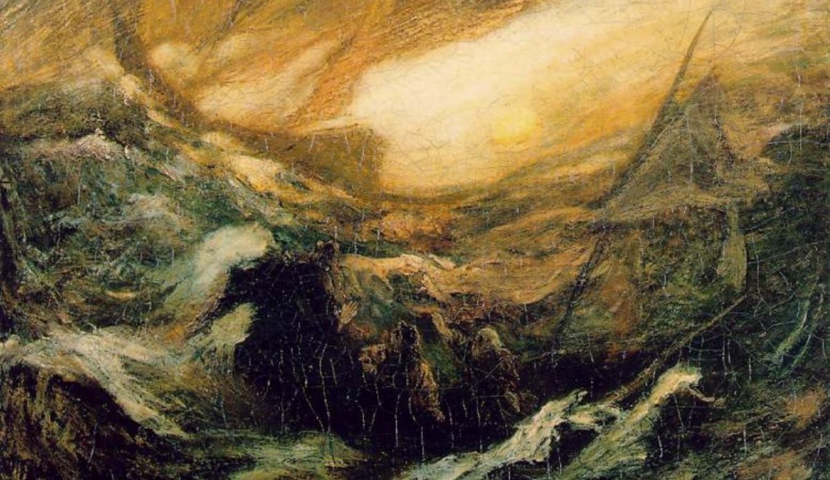 The Flying Dutchman by Albert Pinkham Ryder c. 1887   Albert Pinkham Ryder  